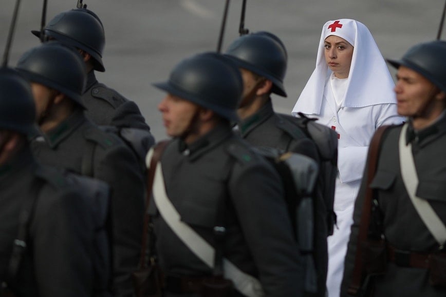 Reconstituirea bătăliei de la Podul Jiului, anulată la Târgu Jiu din cauza insuficienței de fonduri / În conflictul din 1916 au participat militari români, locuitori din Târgu Jiu și Divizia 11 Bavarezăea noastră”