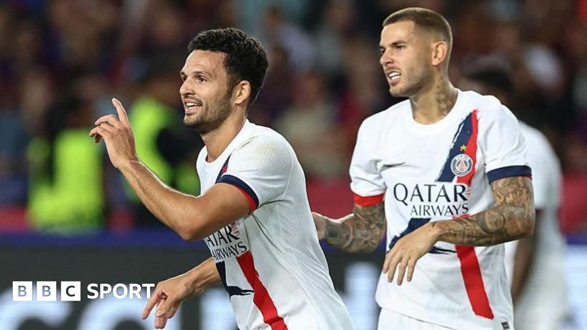 Echipa Barcelona a suferit o înfrângere cu scorul de 1-2 în fața echipei Paris St-Germain, Goncalo Ramos marcând golul câștigător în ultimele minute ale meciului din Liga Campionilor.