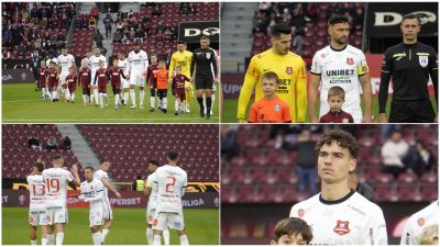 CFR Cluj – Hermannstadt 1-1. Răspunsul lui Louis Munteanu, după realizarea artistică a lui Dragoș Albu.
