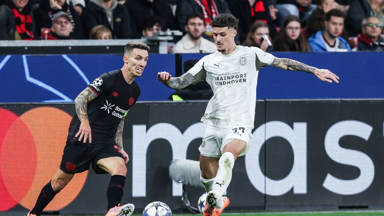 Evaluarea lui Dennis Man după 73 de minute în meciul Bayer Leverkusen – PSV 1-1