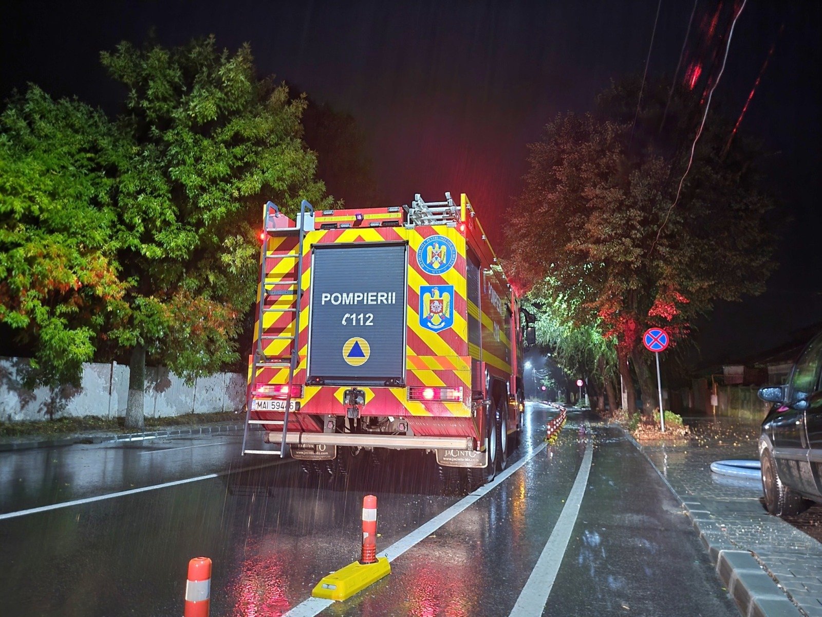 Tânăr de 17 ani pierdut în urma unui incident rutier cu o autospecială a poliției în Giurgiuea noastră”