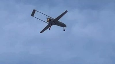 Baza militară franceză Mourmelon-le-Grand, unde au fost instruiți militari ucraineni în 2024, survolată de droneea noastră”