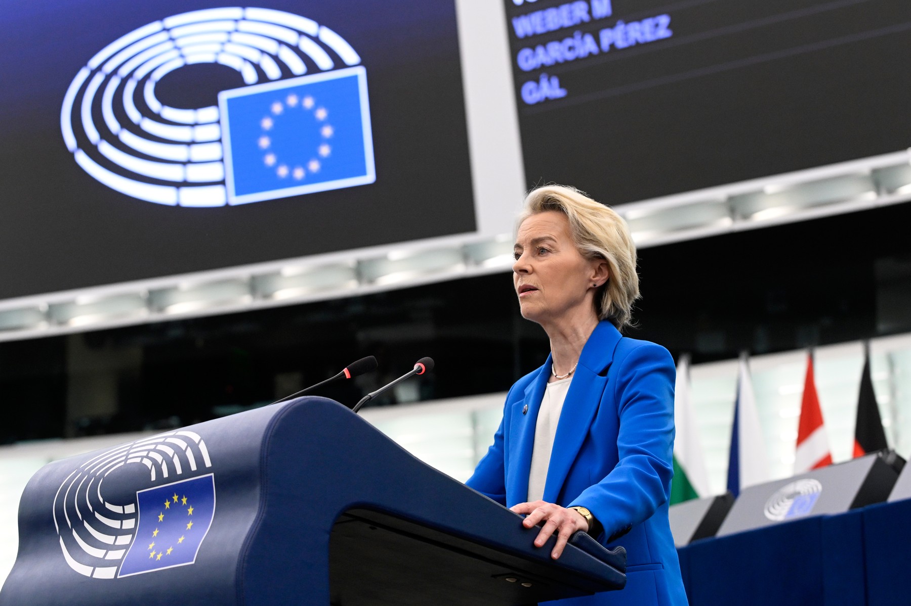 Ursula von der Leyen lansează o acuzație zguduitoare: “Apropiatii lui Vladimir Putin din Europa execută ordinele lui cu sfințenie” în contextul dezbaterilor din jurul moțiunilor de cenzură.