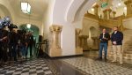 Bujduveanu după discuția cu proprietarii imobilului afectat de explozie: Siguranța clădirii și a zonei în apropiere este prioritatea noastră în următoarele zile; locatarii, cazați temporar în hoteluri pentru o săptămânăea noastră”