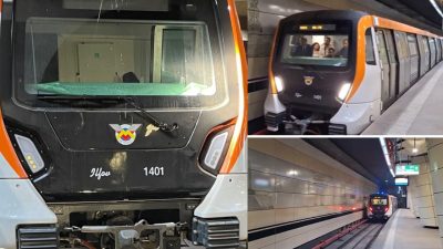 Nici în curând, magistrala 5 nu va beneficia de trenuri recent introduse. Prima garnitură de metrou fabricată de Alstom nu a evoluat încă dincolo de faza inițială a testelor, deși a fost lansată cu cinci luni în urmă.