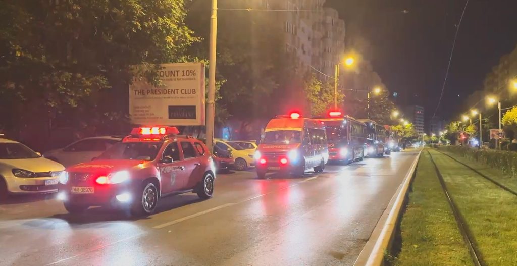 Deversări de gaze în inima orașului Capitală