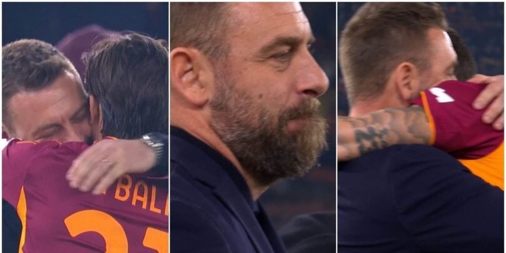 Gianluca Mancini și Paulo Dybala, jucători emblematici ai clubului AS Roma, au oferit un moment emoționant înainte de fluierul de început al partidei cu Genoa