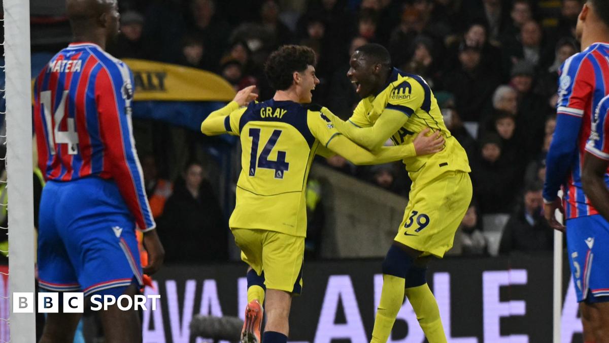 Premier League LIVE: Crystal Palace întâlnește Tottenham Hotspur – comentarii, previzualizări, știri echipe, statistici și confruntări anterioare.
