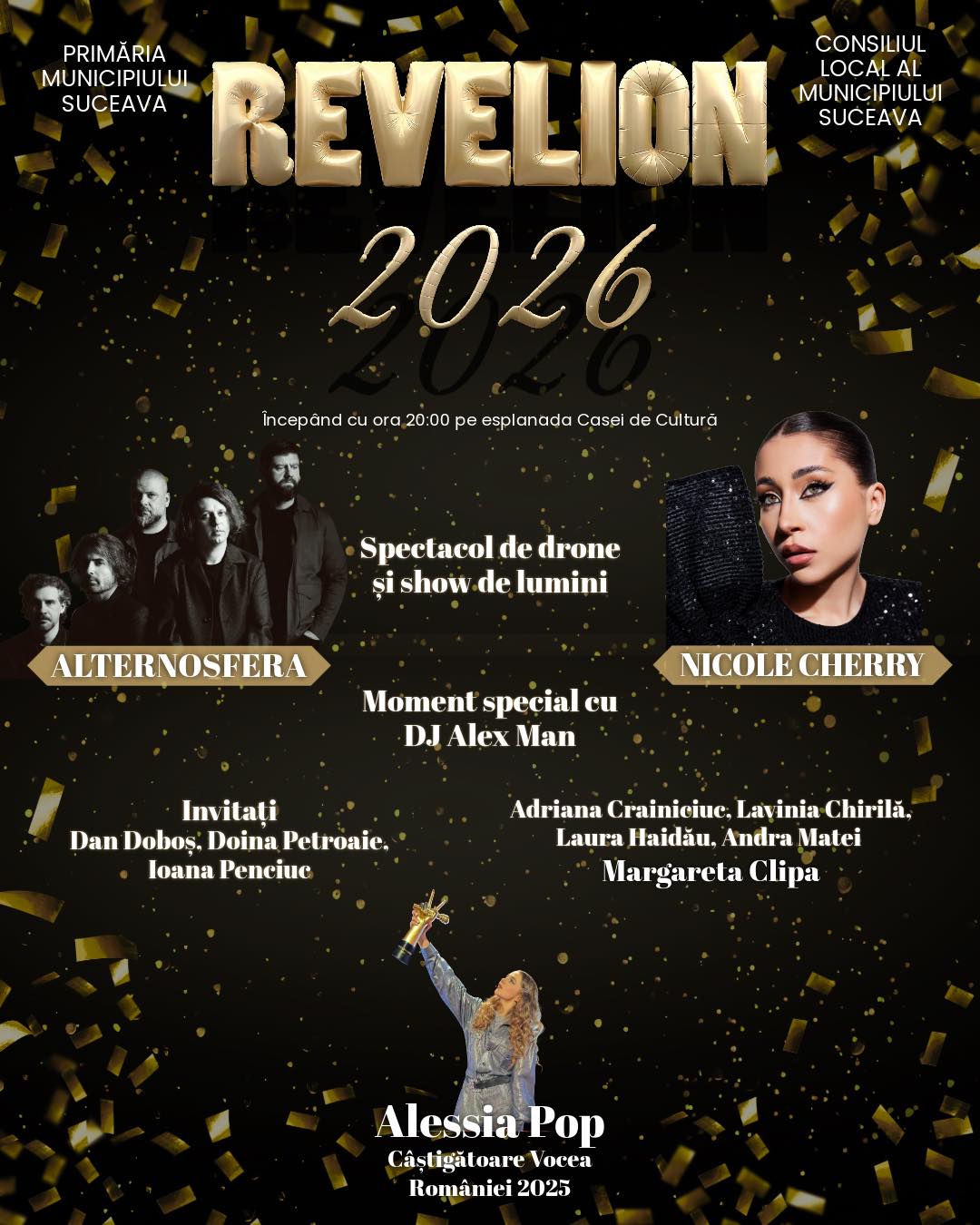 Suceava pregătește un Revelion 2026 spectaculos pentru toți!