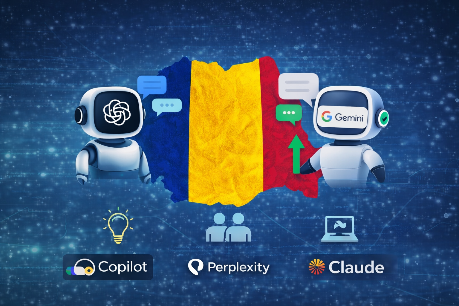 Analiză: Modul în care românii utilizează chatboții AI și cei mai răspândiți în 2025