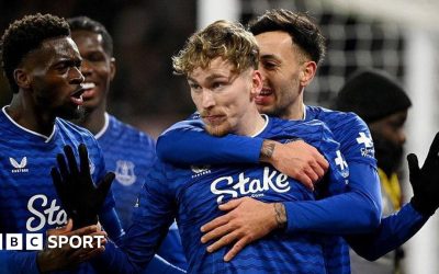 Nottingham Forest 0-2 Everton: James Garner scores and assists as Forest suffer third straight loss