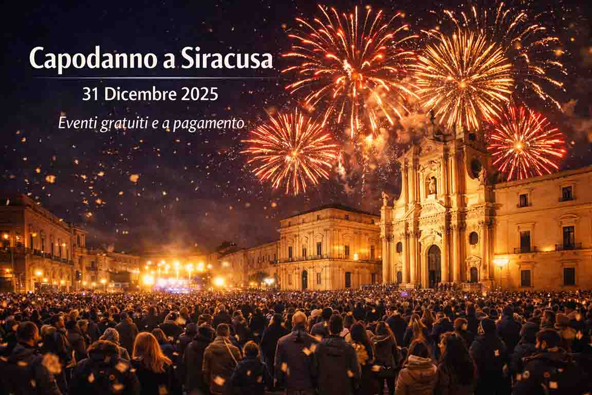 Siracusa e Provincia per la Vigilia di Capodanno 2025