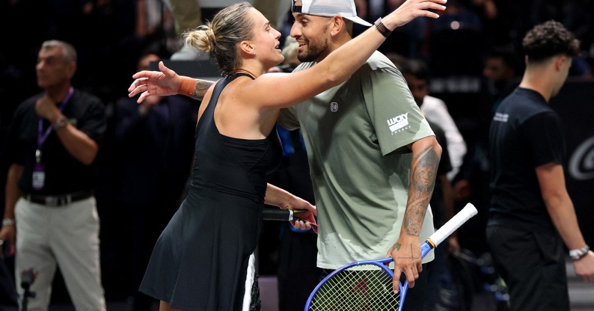 „Bătălia Sexelor” s-a desfășurat în Dubai între Aryna Sabalenka și Nick Kyrgios.