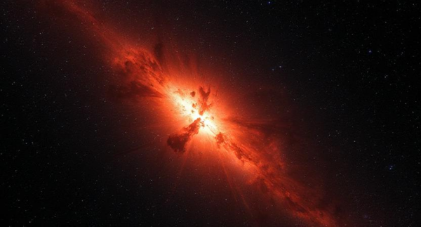 [ad_1] O explozie extrem de intensă de raze gamma, fiind cea mai lungă de acest fel înregistrată până acum, a fost observată de astronomi