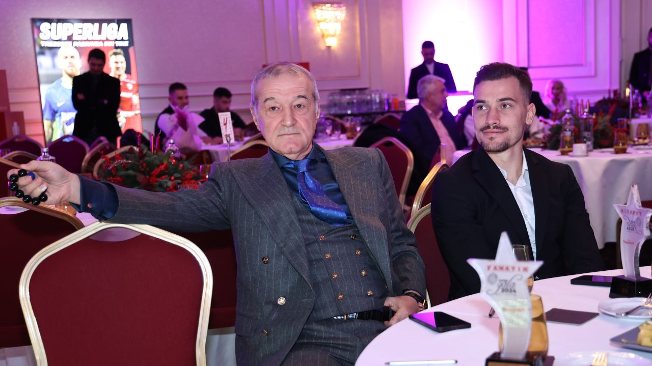Gigi Becali a explicat ce va urma după ce Darius Olaru a fost sancționat cu cartonaș galben pentru proteste: ”Am afirmat eu vreodată ceva și apoi am contrazis?”