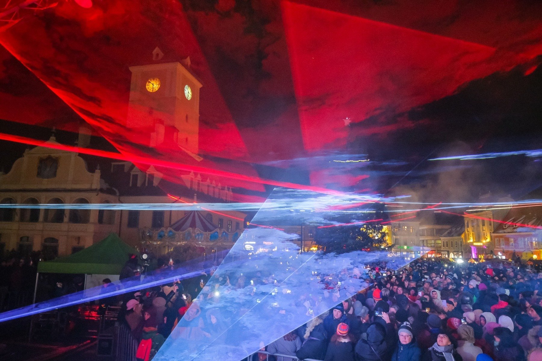 Noaptea dintre ani va fi sărbătorită în centrul Brașovului cu un program spectaculos care promite să aducă împreună localnici și turiști, într-o atmosferă plină de energie și voie bună