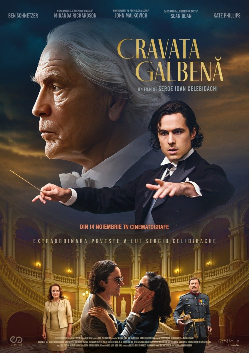 Motivul pentru care am părăsit sala înainte de final la filmul „Cravata galbenă”: explorarea poveștii despre Celibidache, un fenomen cultural sau doar kitsch de prost gust?