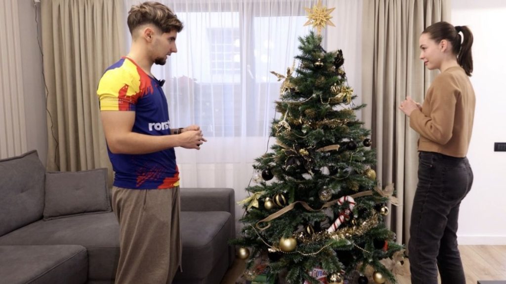 Campionul român, sărbătorește primul Crăciun alături de partenera sa!