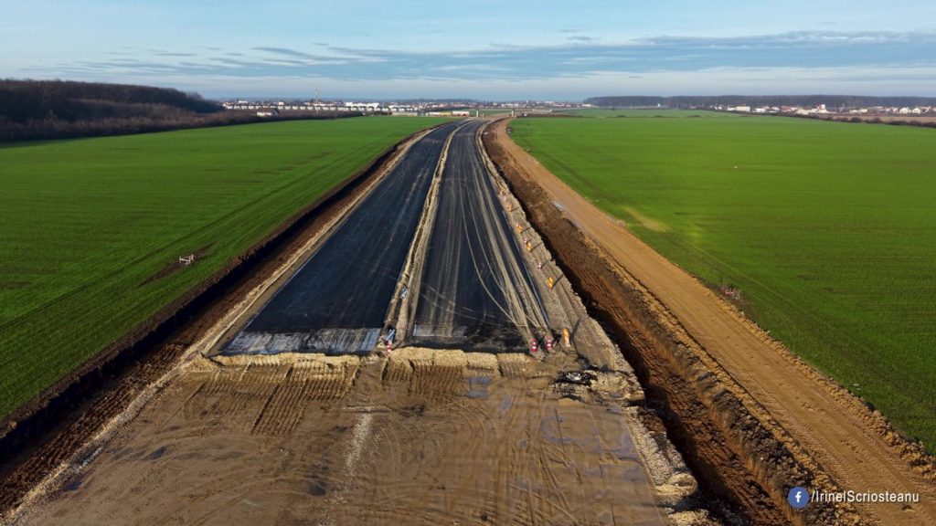 VIDEO | Imaginea actualizată a lotului 1 al Autostrăzii A0 Nord, după 9 luni de lucrări. Un segment va fi inaugurat la începutul anului viitor