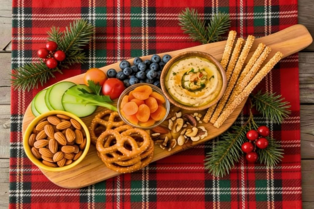 [ad_1] La începutul mesei de Crăciun sau de Revelion, sau atunci când apare un oaspete neașteptat, acest platou vegetarian, simplu și rapid de pregătit, te va scoate din încurcătură