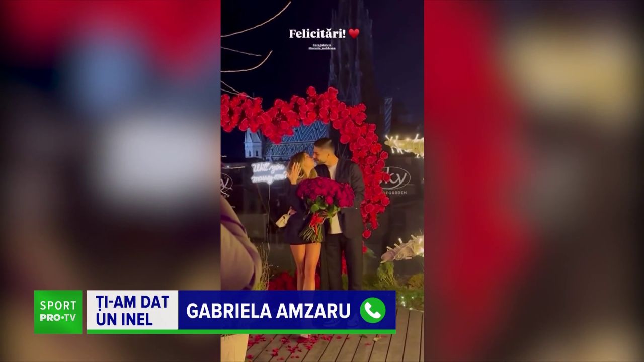 Sezonul logodnelor pentru tricolori: cinci jucători internaționali și-au făcut cereri de căsătorie partenerelor în timpul sărbătorilor.