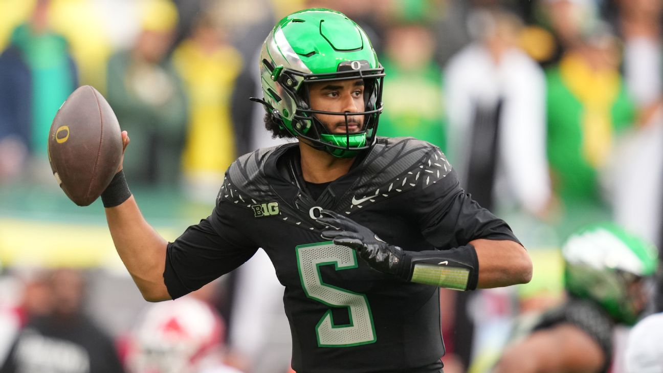 Dante Moore, quarterback-ul Oregon, renunță la draftul NFL pentru un sezon suplimentar Dante Moore, quarterback-ul echipei Oregon Ducks, a decis să revină la colegiu pentru sezonul 2026, alegând să renunțe la oportunitatea de a participa la draftul NFL