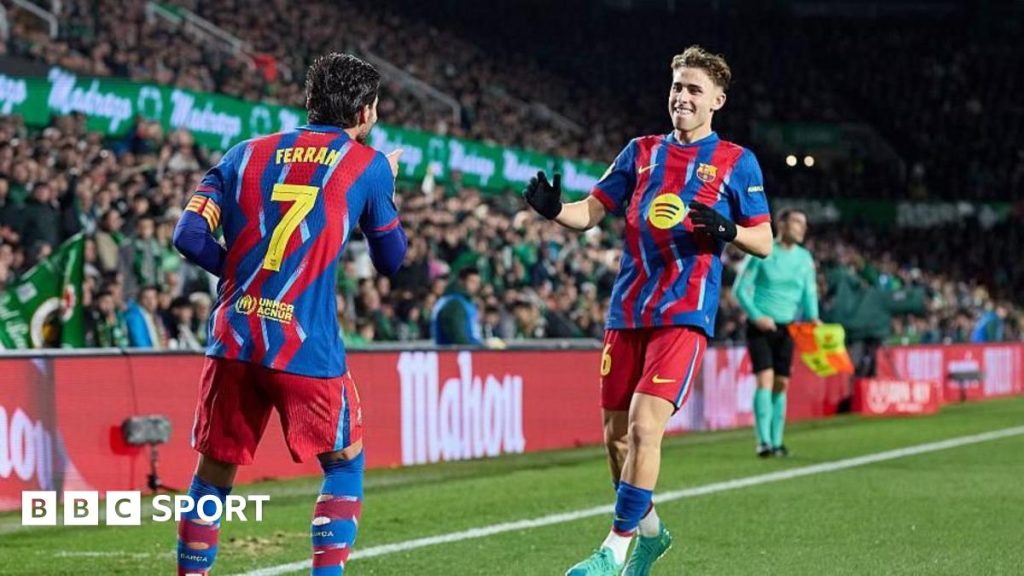 Barcelona își păstrează trofeul: avans în sferturile de finală ale Copa del Rey Într-o confruntare tensionată, FC Barcelona și-a asigurat locul în sferturile de finală ale Copa del Rey, după ce a învins-o pe Racing Santander cu 2-0