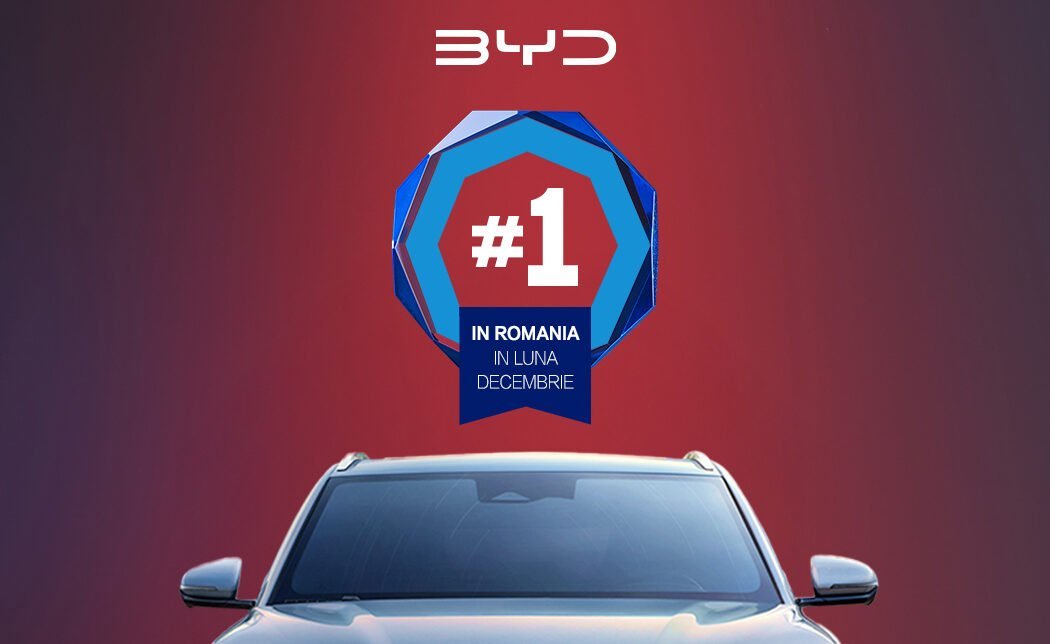 BYD marchează un decembrie record pe piața auto din România, dominând vânzările de vehicule hibride și electrice Luna decembrie a adus o surpriză plăcută pentru marca chineză BYD, care a reușit să stabilească noi recorduri în piața auto din România, încheind anul cu rezultate remarcabile