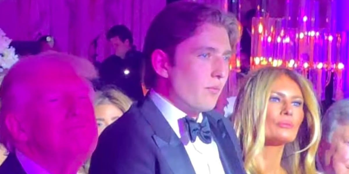 Barron Trump, 19, Spends New Year’s Eve With Parents Donald and Melania After Links to Woman-Haters Revealed