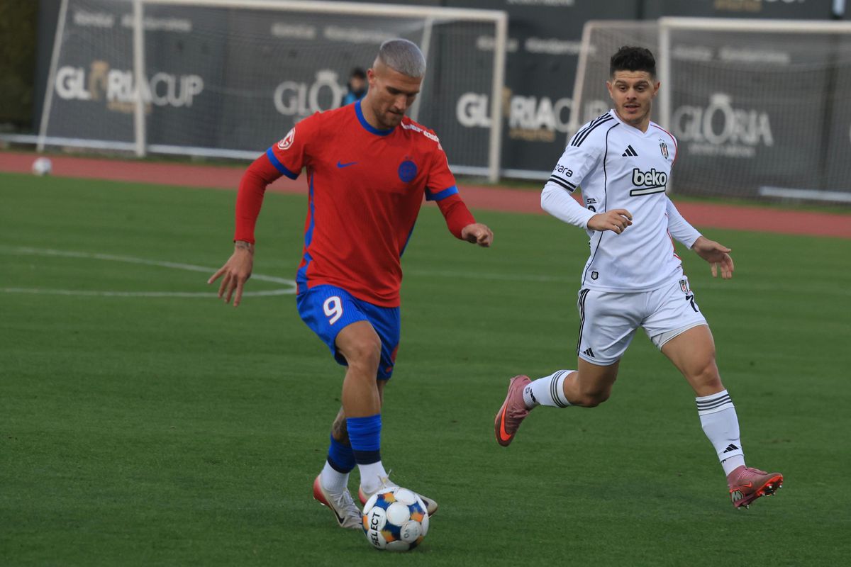 Beșiktaș 1-2 » Campioana, învinsă în singurul amical din Antalya! A avut 1-0, dar a pierdut după două greșeli în defensivă