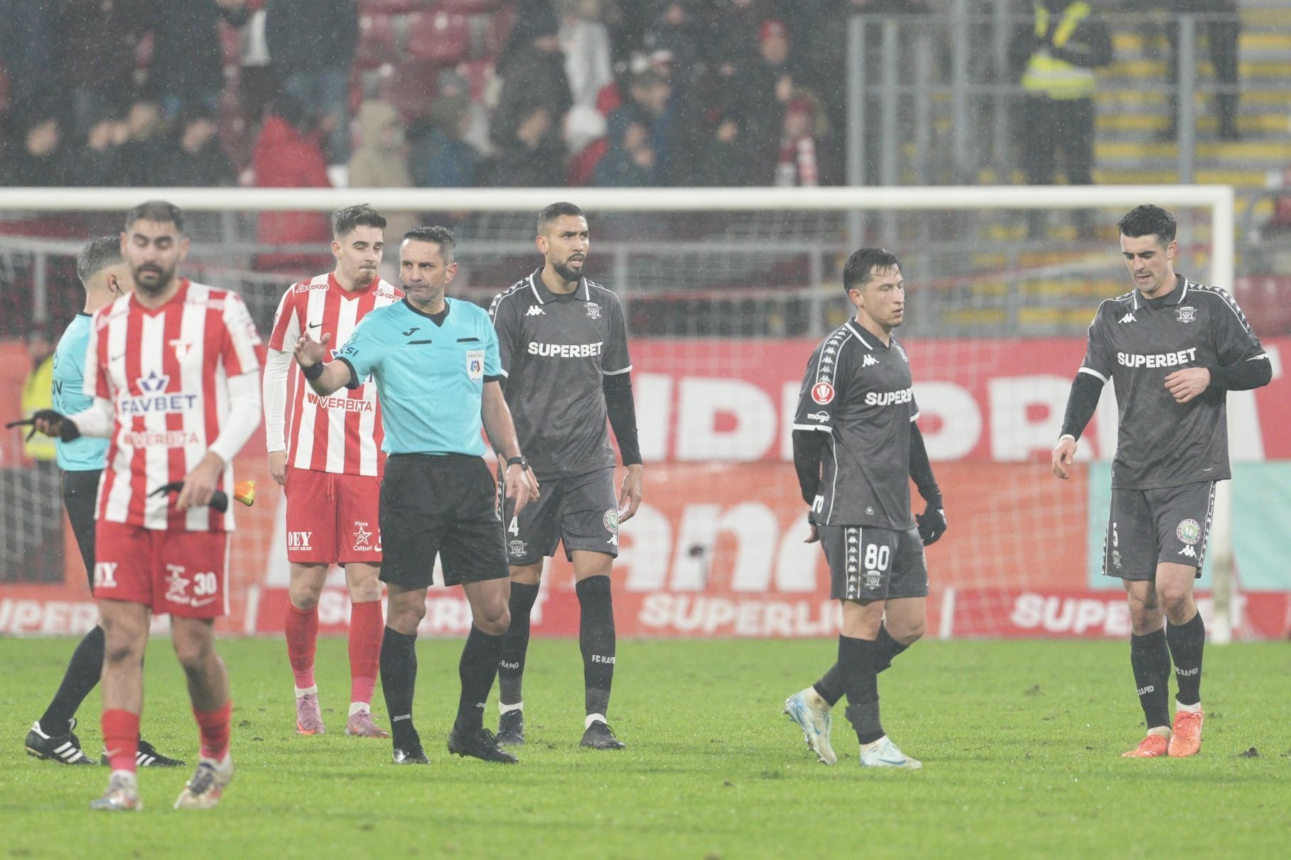 Sebastian Colțescu, în UTA - Rapid 1-2
