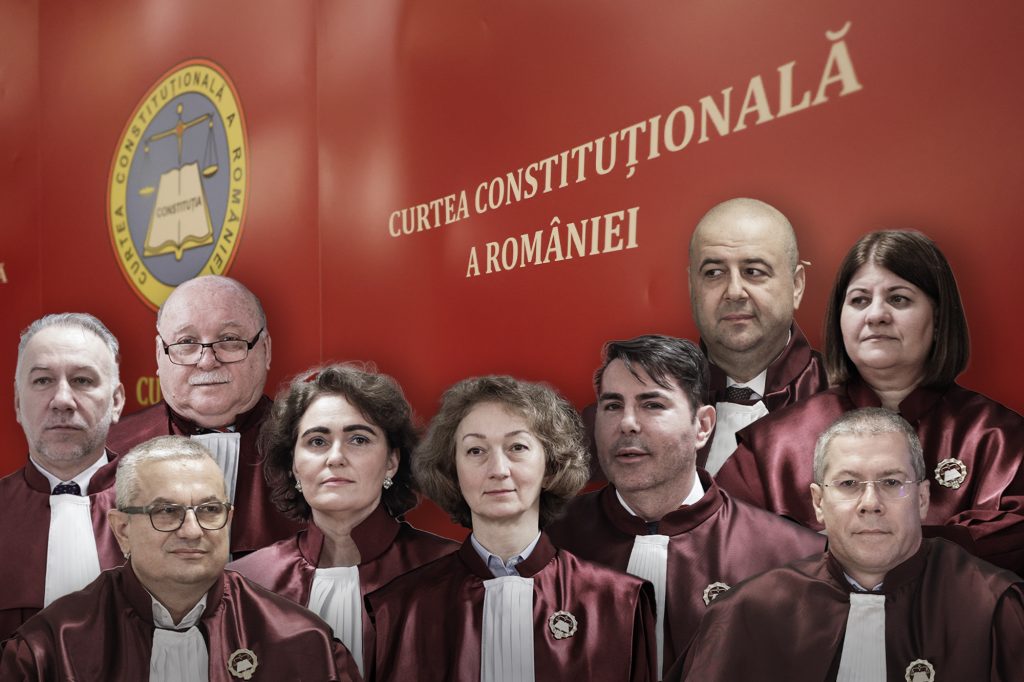 Cei 9 judecători ai Curții Constituționale a României. Inquam Photos / Octav Ganea. Colaj: Ion Mateș / Hotnews