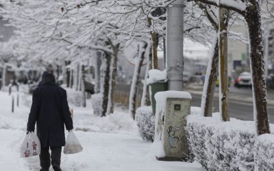 Prognoză specială pentru București. Meteorologii anunță ger și strat de zăpadă de 15 centimetri