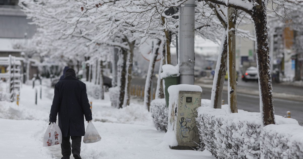 Prognoză specială pentru București. Meteorologii anunță ger și strat de zăpadă de 15 centimetri