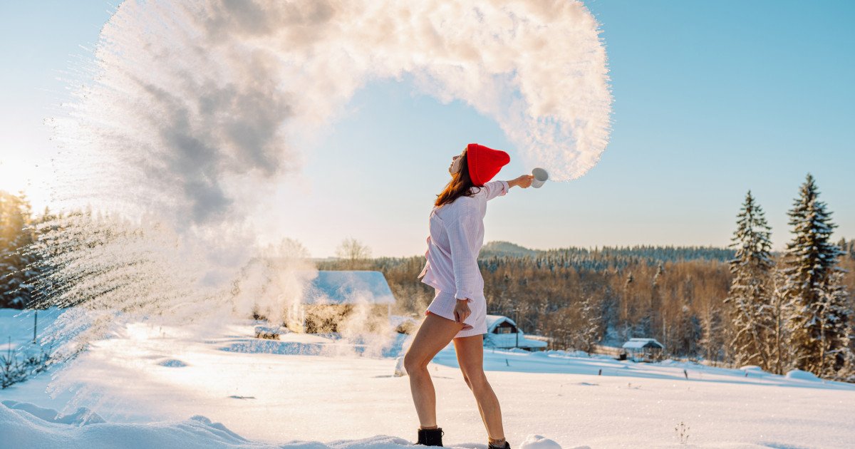 Ger teribil în România: Apa îngheață instantaneu la -15 grade!