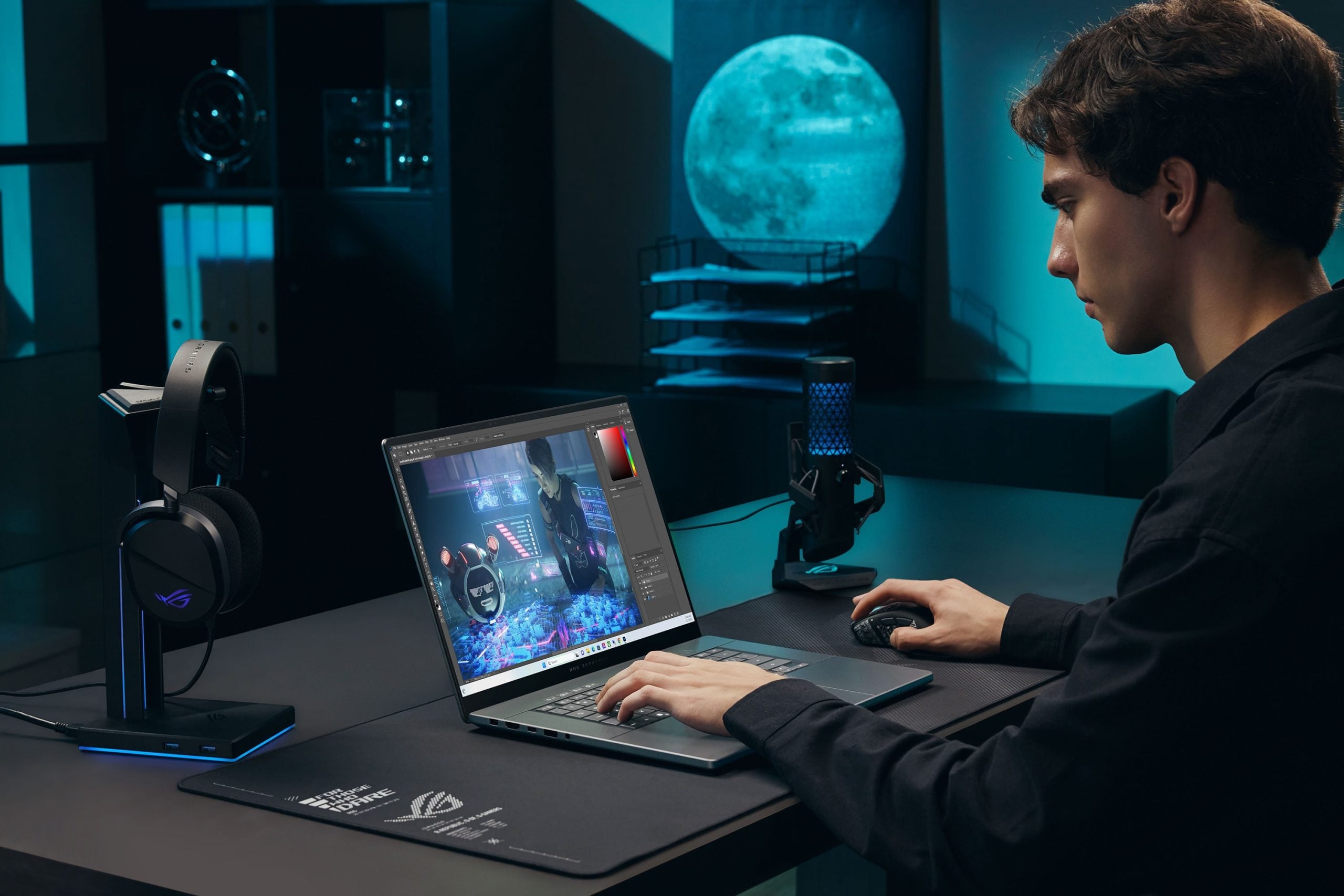 ASUS Republic of Gamers lansează două noi modele de laptopuri de înaltă performanță, Zephyrus G14 și Zephyrus G16, proiectate pentru pasionații de gaming și creativitate, precum și pentru profesioniști care merg des pe drum