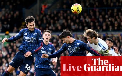 Leeds v Arsenal, Brighton v Everton, Wolves v Bournemouth: clockwatch – live | Football