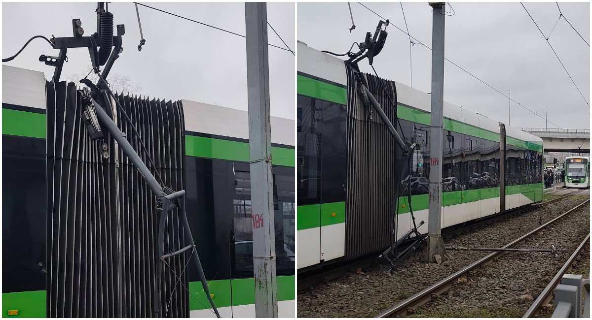 Circulația tramvaielor de pe linia 41 a fost perturbată vineri după-amiază în zona Pod Ciurel, pe Șoseaua Virtuții, după ce un incident tehnic a afectat grav rețeaua electrică de contact