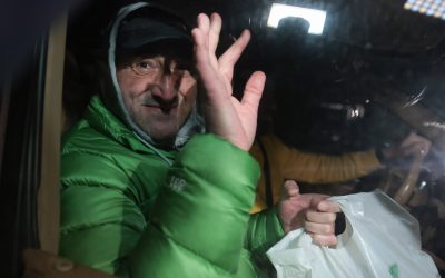 Nelu Iordache părăsește penitenciarul Rahova din București, 16 ianuarie 2026. Inquam Photos / George Călin