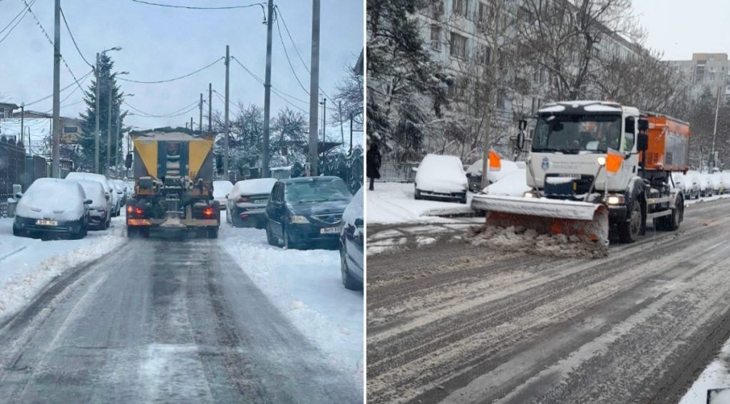 Bucureștiul, sub asediul zăpezii: peste 1.100 de oameni și sute de utilaje în lupta cu ninsorile Dimineața zilei de duminică a adus pentru bucureșteni nu doar prima zăpadă consistentă din acest sezon, dar și mobilizarea uriașă a autorităților pentru a menține orașul funcțional