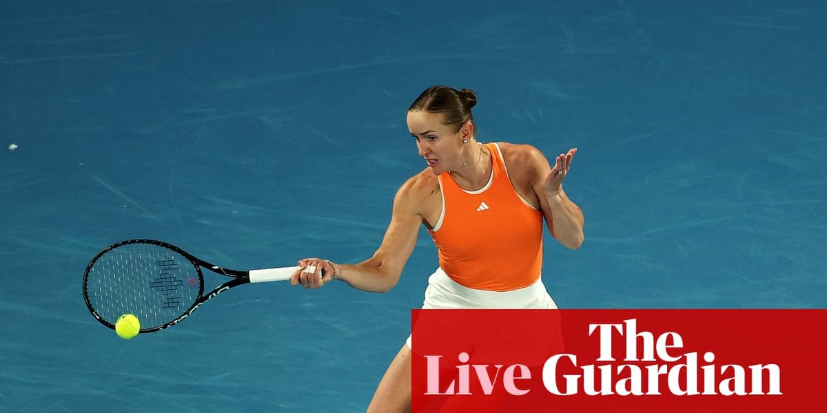 Australian Open 2026: Svitolina v Andreeva, De Minaur to face Alcaraz after Bublik win – live | Australian Open 2026