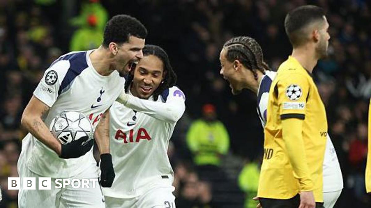 Tottenham 2-0 Borussia Dortmund: Under-pressure Thomas Frank oversees much-needed win