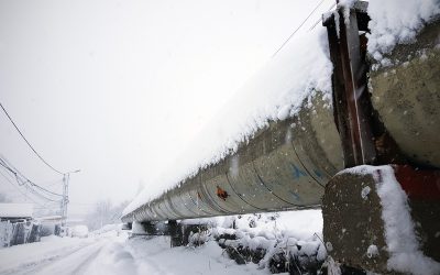 Zăpadă și viscol în România / Foto: Unquintu