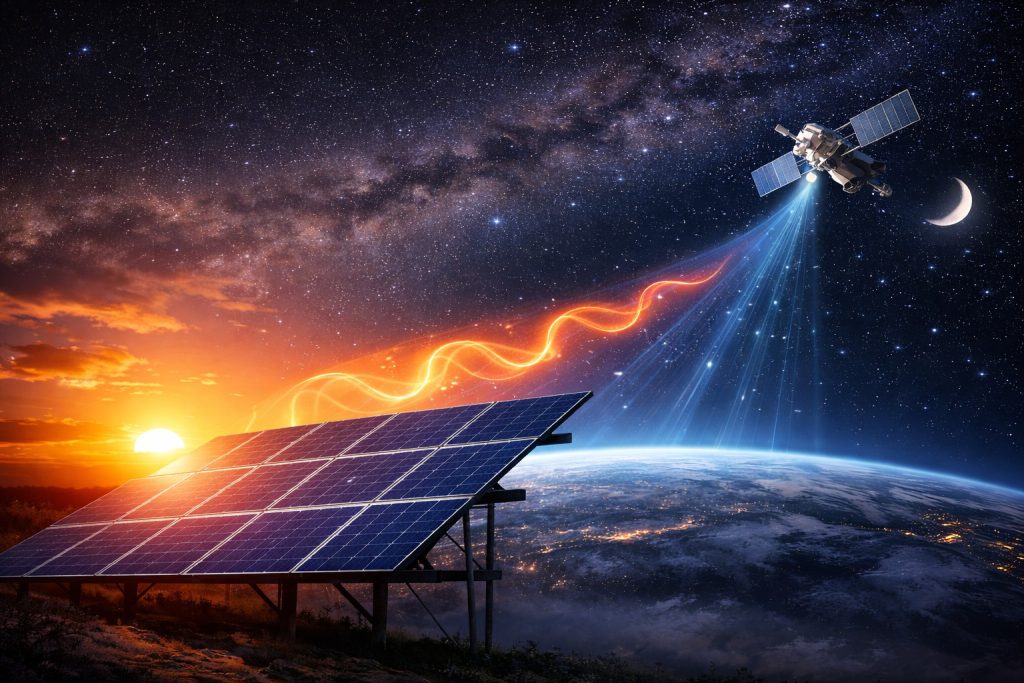 Cercetătorii din lumea întreagă par să fi descoperit o metodă revoluționară de a genera electricitate chiar și după apusul soarelui, o tehnologie care ar putea schimba radical modul în care alimentăm sateliții și alte echipamente în spațiu