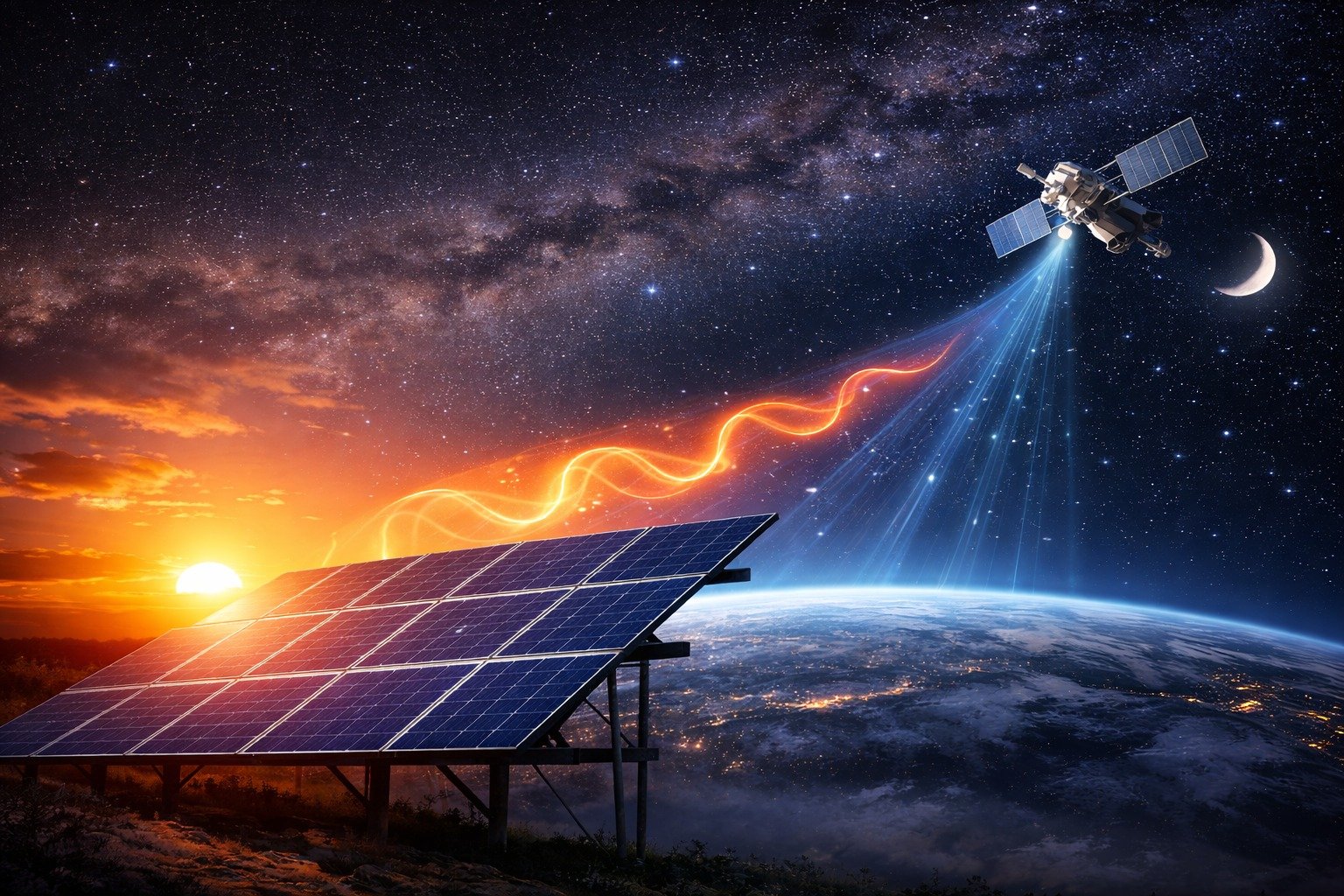 Cercetătorii din lumea întreagă par să fi descoperit o metodă revoluționară de a genera electricitate chiar și după apusul soarelui, o tehnologie care ar putea schimba radical modul în care alimentăm sateliții și alte echipamente în spațiu