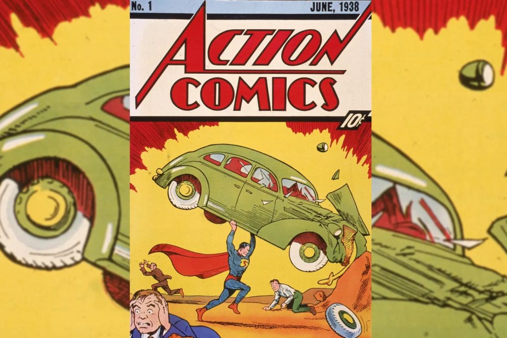 Banda desenată rară cu Superman, vândută cu 15 milioane de dolari / Action Comics furată din casa actorului Nicholas Cage, returnată după 10 ani