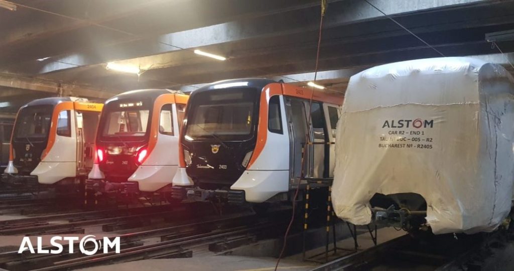 Metrorex a dat în judecată compania franceză Alstom pentru penalizări de peste 58 milioane de euro, acuzând întârzieri semnificative la livrarea garniturilor de metrou destinate Magistralei M5 din București