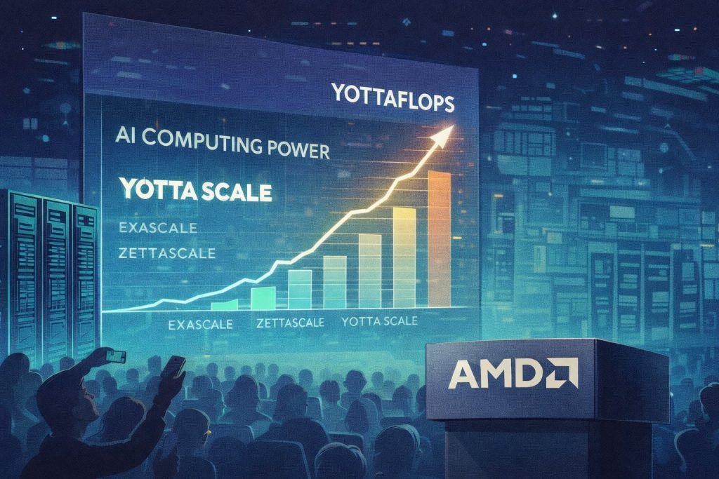 AMD anunță scalarea AI, un pas major pentru industria tech