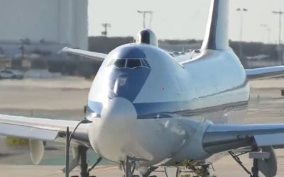 „Avionul apocalipsei”, E-4B Nightwatch, a aterizat pentru prima oară pe un aeroport civil, atrăgând atenția analiștilor