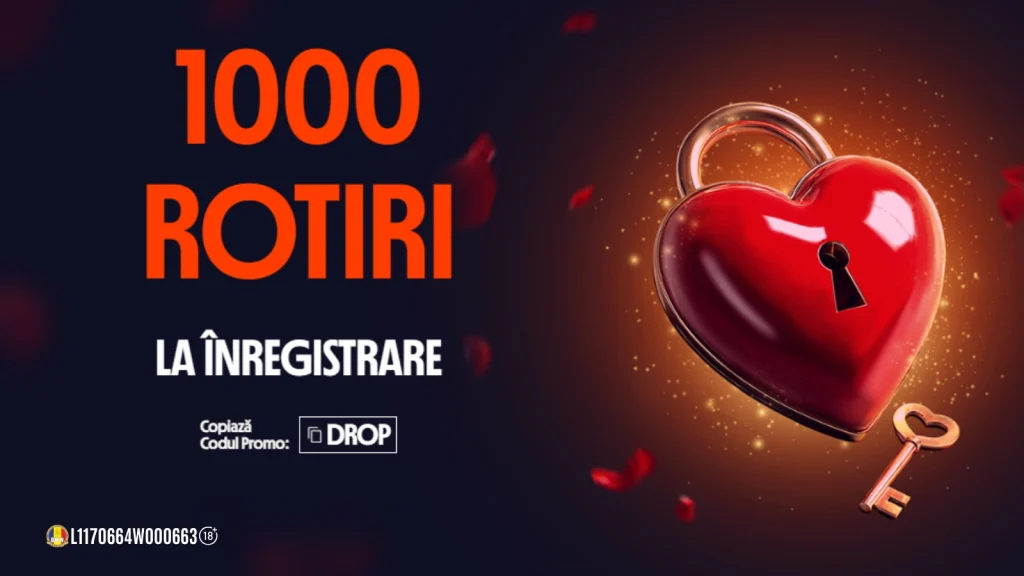 Valentine’s Day 2026: 1000 de rotiri gratuite la Betano te așteaptă!